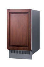 18" Wide Outdoor Clear Icemaker (Model BIM182IFLHD) - Angle