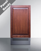18" Wide Outdoor Clear Icemaker (Model BIM182IFLHD) - Front PR