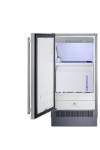 Accucold 18" Wide Clear Icemaker (Model BIM182LHD)