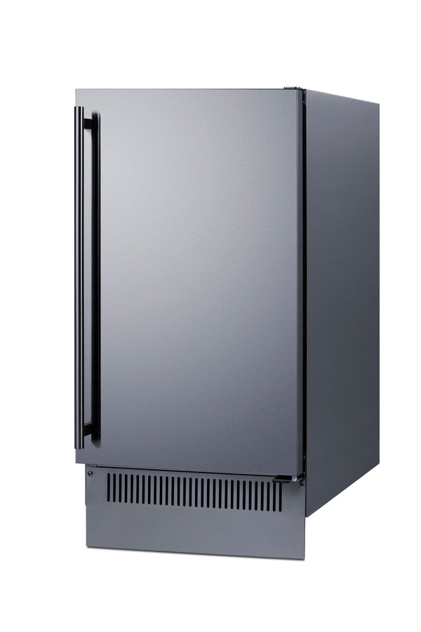 18" wide clear icemaker in ADA height for outdoor use, ADA (Model BIM182OSADALHD)