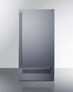 18" wide clear icemaker in ADA height for outdoor use, ADA (Model BIM182OSADALHD)
