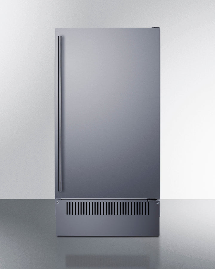 18" wide clear icemaker in ADA height for outdoor use, ADA (Model BIM182OSADALHD)