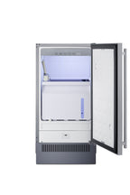 18" wide clear icemaker in ADA height for outdoor use, ADA (Model BIM182OSADALHD)