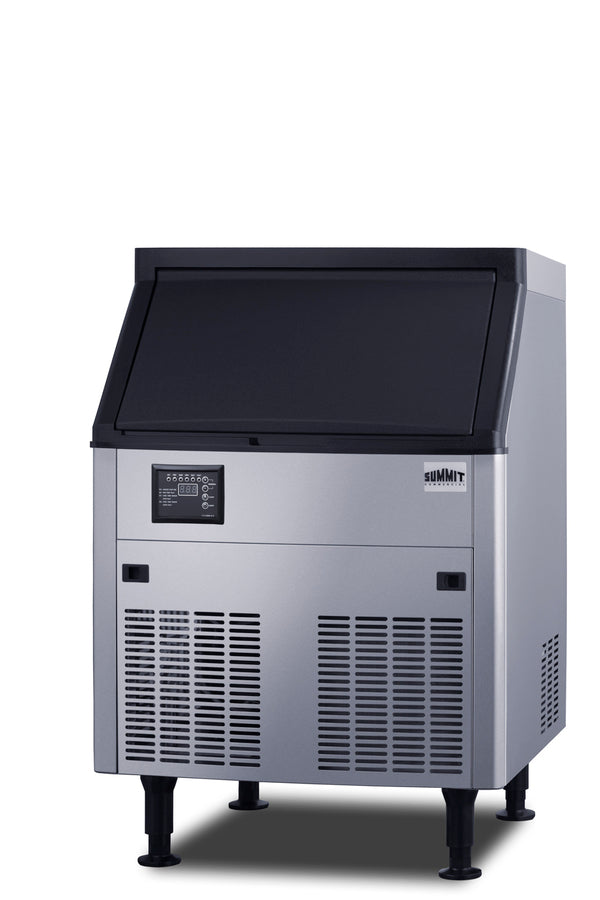 Accucold ENERGY STAR certified commercial ice machine with 210 lb – BIM210 - Angle