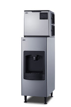 350 Pound clear ice maker with lower dispenser