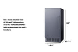 Accucold BIM44GADARHD - Dimensions