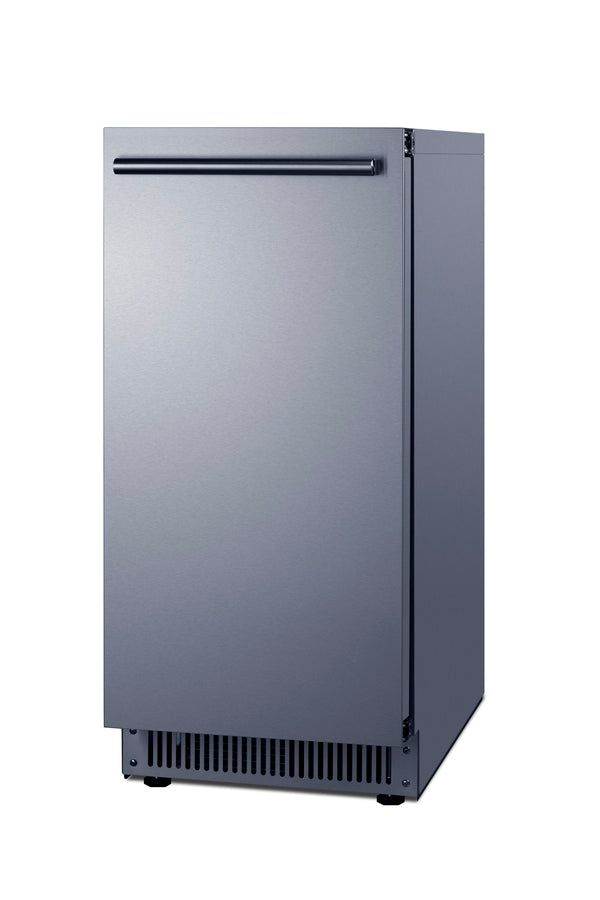 15" Wide 68 Pound Clear Icemaker, ADA (Model BIM62ADA)