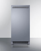 15" Wide 68 Pound Clear Icemaker, ADA (Model BIM62ADA)