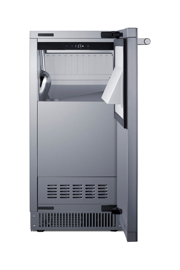 15" Wide 68 Pound Clear Icemaker, ADA (Model BIM62ADA)