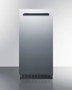 Accucold 15" wide 47 lb. built-in undercounter commercially listed indoor/outdoor, Left Hinge – BIM68OSGDRLHD