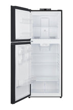 Frost-free break room refrigerator-freezer with NIST calibrated alarm/thermometers (Model BKRF1087BLHD) - Open