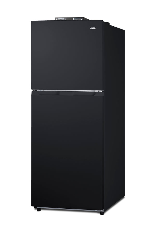Frost-free break room refrigerator-freezer with NIST calibrated alarm/thermometers (Model BKRF1087B)