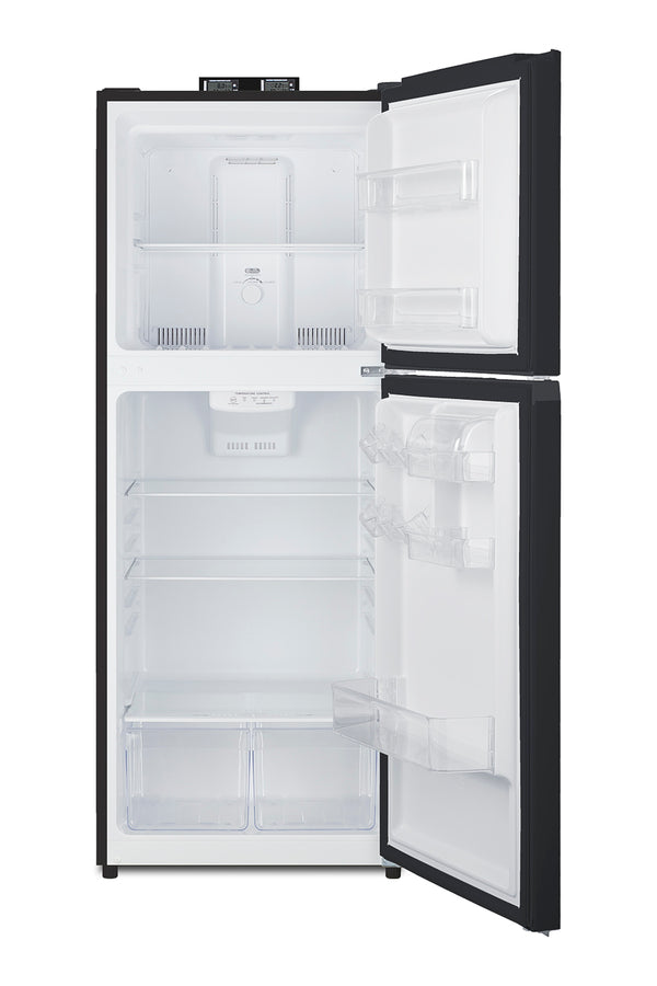 Frost-free break room refrigerator-freezer with NIST calibrated alarm/thermometers (Model BKRF1087B)
