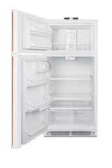 30" Wide Break Room Refrigerator-Freezer with Antimicrobial Pure Copper Handle (Model BKRF18WCPLHD)