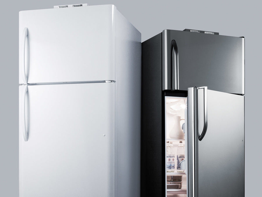 30" Wide Break Room Refrigerator-Freezer with Antimicrobial Pure Copper Handle (Model BKRF18WCP) - Bkrf Detail