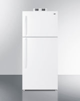 Accucold 21 cu.ft. break room refrigerator-freezer in white with NIST calibrated, Left Hinge – BKRF21WLHD