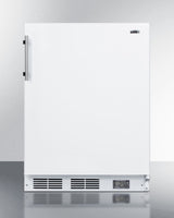 Accucold Built-in undercounter ADA compliant break room refrigerator-freezer, Left Hinge – BKRF661BIADALHD