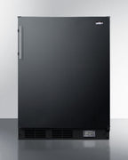 Accucold Built-in undercounter ADA compliant break room refrigerator-freezer, Left Hinge – BKRF663BBIADALHD