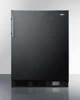 Accucold Built-in undercounter ADA compliant break room refrigerator-freezer, Left Hinge – BKRF663BBIADALHD