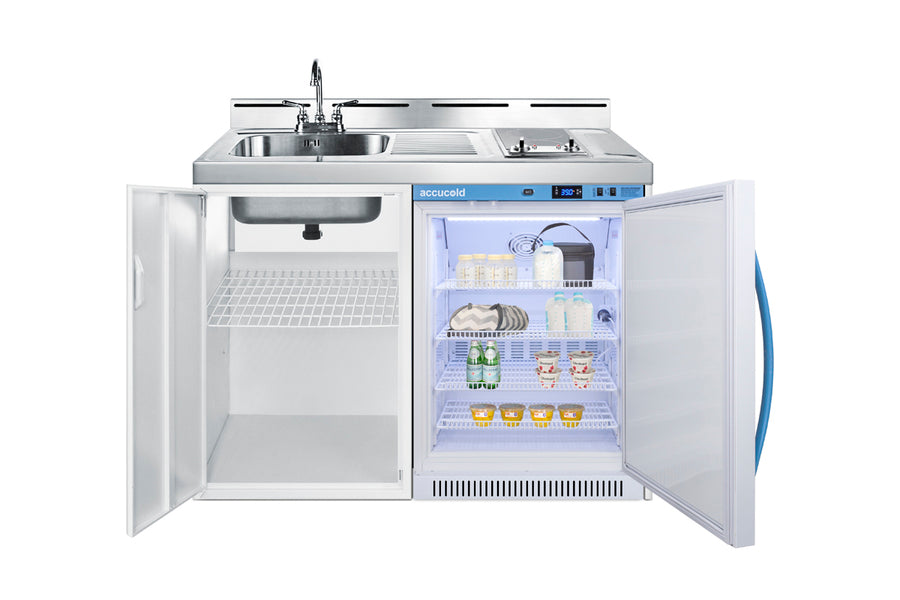 48" Wide All-In-One Wellness Room Kitchenette (Model C48ELMC)