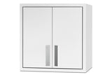 Accucold 18" wide wall cabinet with powder coated metal construction in a white finish – CAB1818WHITE