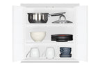 Accucold 18" wide wall cabinet with powder coated metal construction in a white finish – CAB1818WHITE
