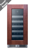 Accucold 15" Wide Built-in Wine Cellar with Panel-ready Glass Door (Model CL155WC1PNRLHD)
