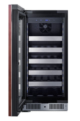 Accucold 15" Wide Built-in Wine Cellar with Panel-ready Glass Door (Model CL155WC1PNRLHD)