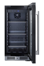 Accucold 15" Wide Built-in Beverage Center with Seamless Stainless Steel Door Trim (Model CL156BV1)