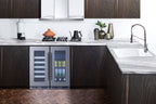 Accucold 15" Wide Built-in Wine Cellar with Seamless Stainless Steel Door Trim (Model CL155WC1)