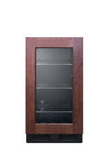 18" Wide Built-in Beverage Center with Panel-ready Glass Door (Model CL181WBVPNRLHD)