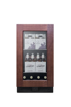 18" Wide Built-in Beverage Center with Panel-ready Glass Door (Model CL181WBVPNRLHD)