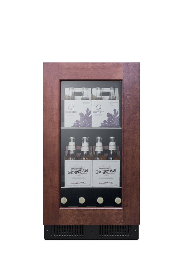18" Wide Built-in Beverage Center with Panel-ready Glass Door (Model CL181WBVPNRLHD)