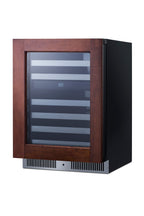 24" Wide Premium Dual Zone Undercounter Wine Cellar with Panel-ready Glass Door (Model CL244WC2PNR)