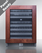 24" Wide Premium Dual Zone Undercounter Wine Cellar with Panel-ready Glass Door (Model CL244WC2PNR)