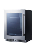 Accucold 24" Wide Premium Built-in Undercounter Beverage Center (Model CL24BV1LHD)