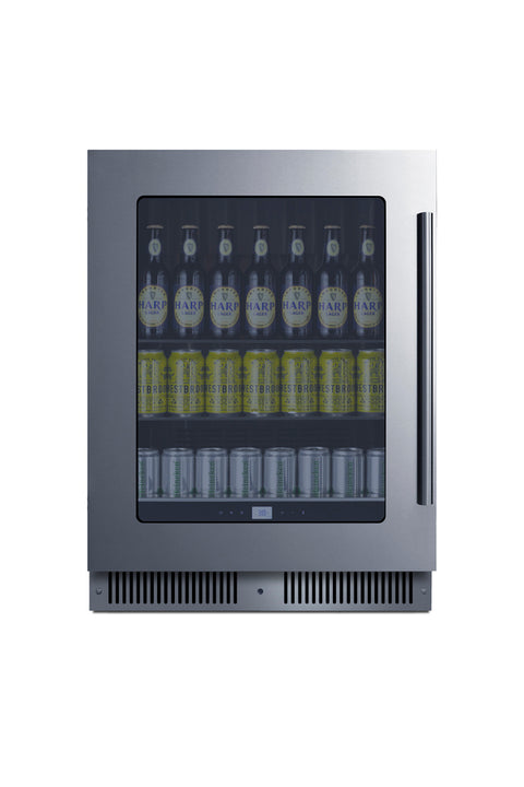 Accucold 24" Wide Premium Built-in Undercounter Beverage Center (Model CL24BV1LHD)