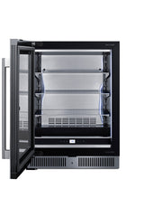 Accucold 24" Wide Premium Built-in Undercounter Beverage Center (Model CL24BV1LHD)