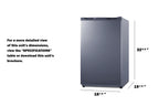 Counter height refrigerator-freezer, manual defrost (Model CM42PL)