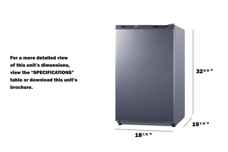 Counter height refrigerator-freezer, manual defrost (Model CM42PL)