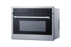 Accucold 24" Wide 115v Built-in Speed Oven with Convection, Microwave, and Standard Oven Settings in a Stainless Steel and Glass