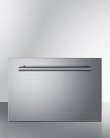 18" Wide Single Drawer Cooler for Built-in Installation, Panel-ready Stainless Steel Drawer Front - Front