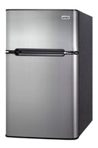 19" Wide 2-Door Refrigerator-Freezer, ADA Height, ADA (Model CP34BSSADA) - Angle