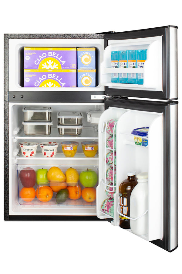 Accucold ENERGY STAR certified counter height 2-door refrigerator-freezer with stainless – CP34BSS - Full