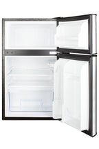 Accucold ENERGY STAR certified counter height 2-door refrigerator-freezer with stainless – CP34BSS - Open