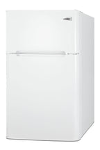 Accucold ENERGY STAR certified counter height 2-door refrigerator-freezer in white, Left Hinge, ADA – CP34WADALHD - Angle