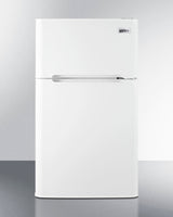 Accucold ENERGY STAR certified counter height 2-door refrigerator-freezer in white, Left Hinge, ADA – CP34WADALHD