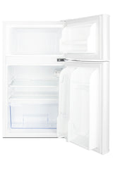 19" Wide MOMCUBE Refrigerator-Freezer - Open