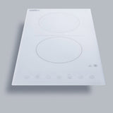 15" Wide 115V 2-Burner Radiant Cooktop (Model CR2B15T2WTK15) - Hero