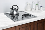 Accucold 21" Wide 230V 2-Burner Coil Cooktop